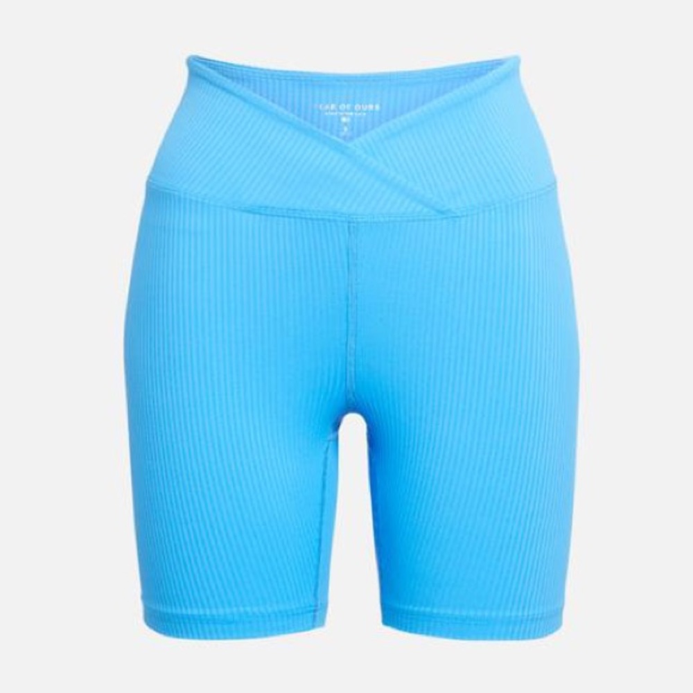 Bandier x Year of Ours Cross Ribbed Biker Short